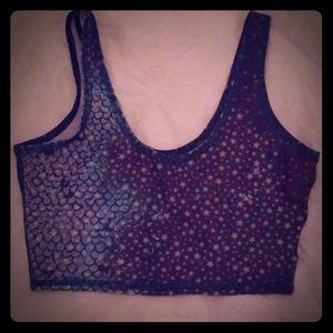 Teeki blue mermaid lover tank in xs/s